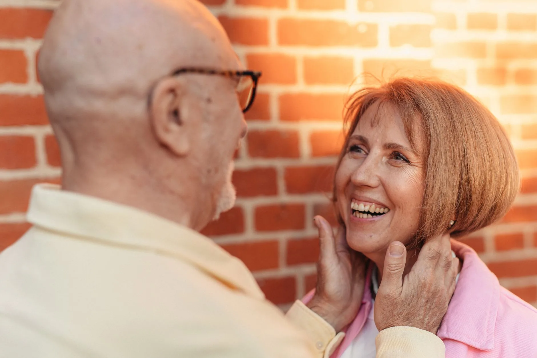 A smiling senior couple enjoying retirement
